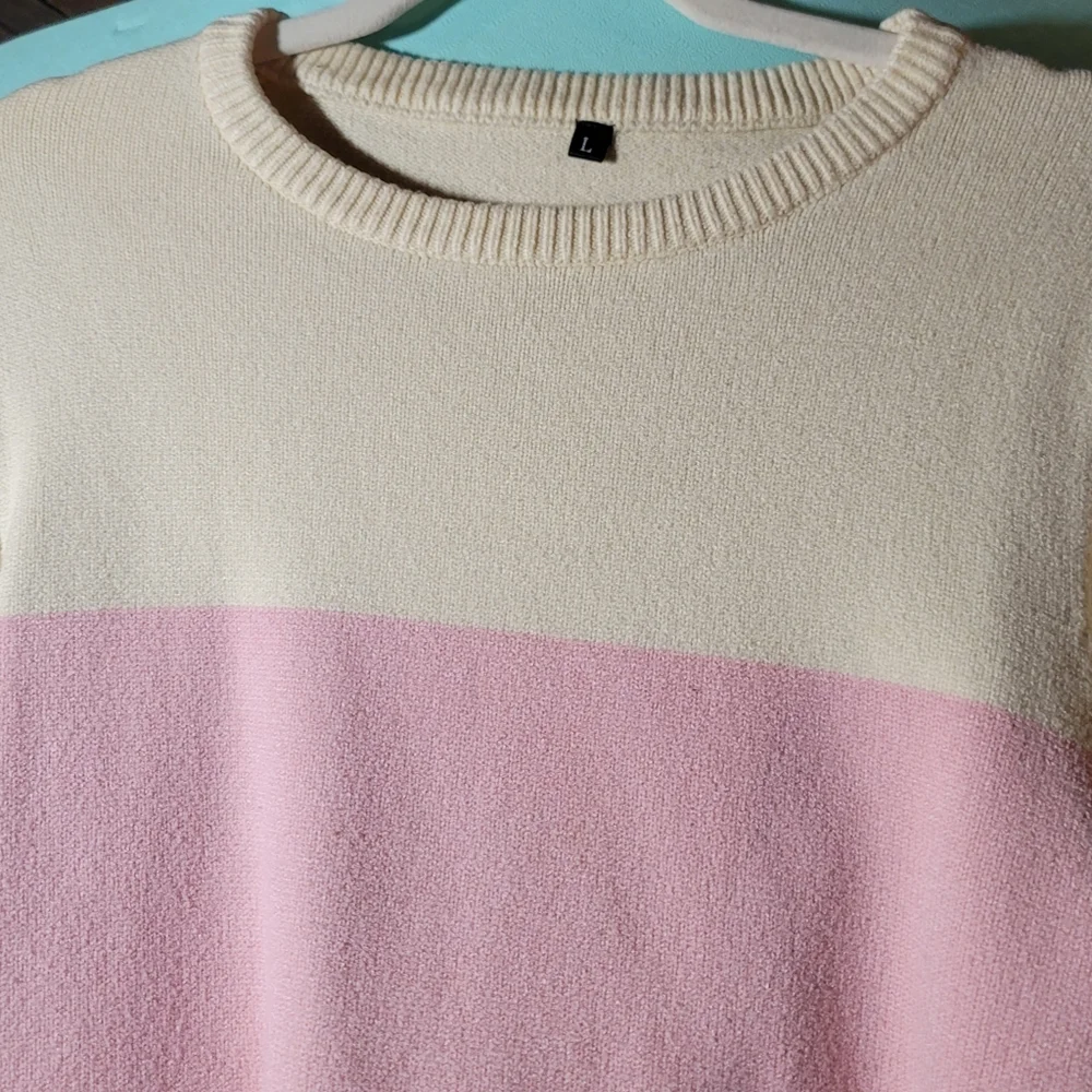 STYLEWORD MULTICOLOR SWEATER Large - Picture 7 of 10